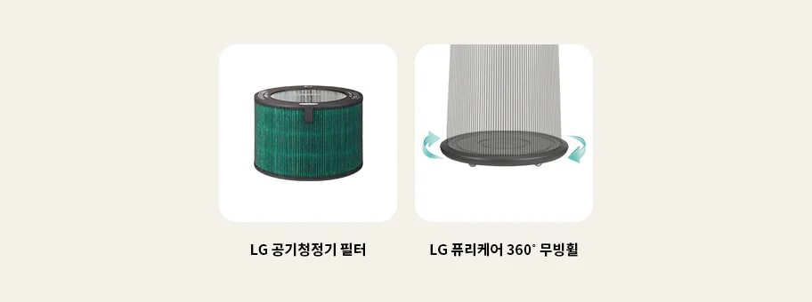 LG전자 as235dwsa LG 퓨리케어 AI 360˚ 공기청정기 플러스 상세이미지 11