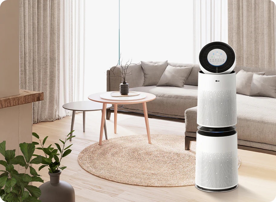 LG전자 as285dwwa LG 퓨리케어 AI 360˚ 공기청정기 플러스 상세이미지 1