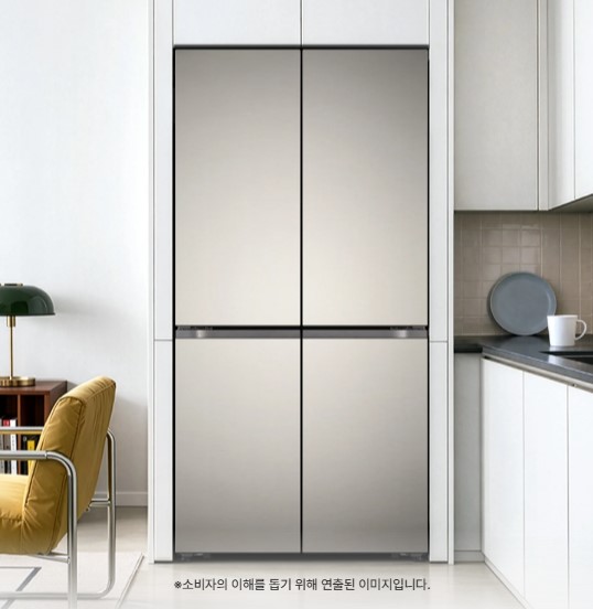 LG전자 G646SLL091 LG 디오스 AI 오브제컬렉션 STEM 베이직 냉장고 Fit & Max 635L 제품 이미지